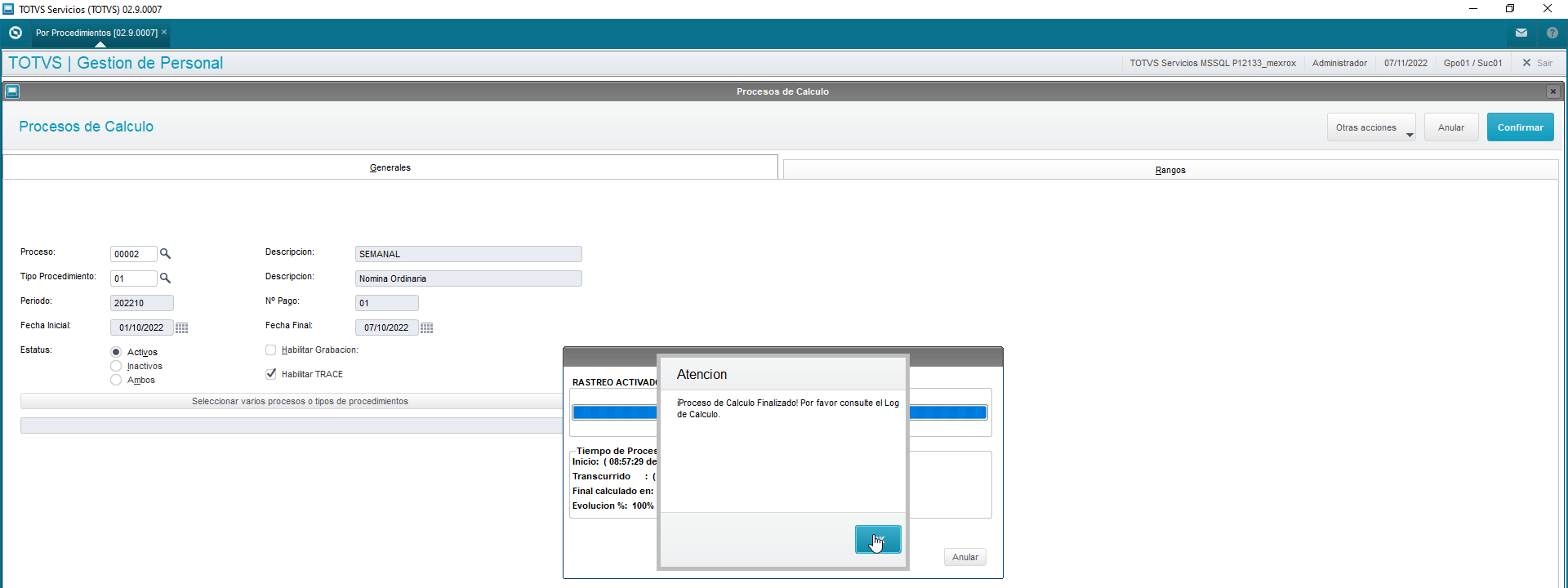 TOTVS RH TOTVS RH (Línea Protheus) MI Gestión de Personal