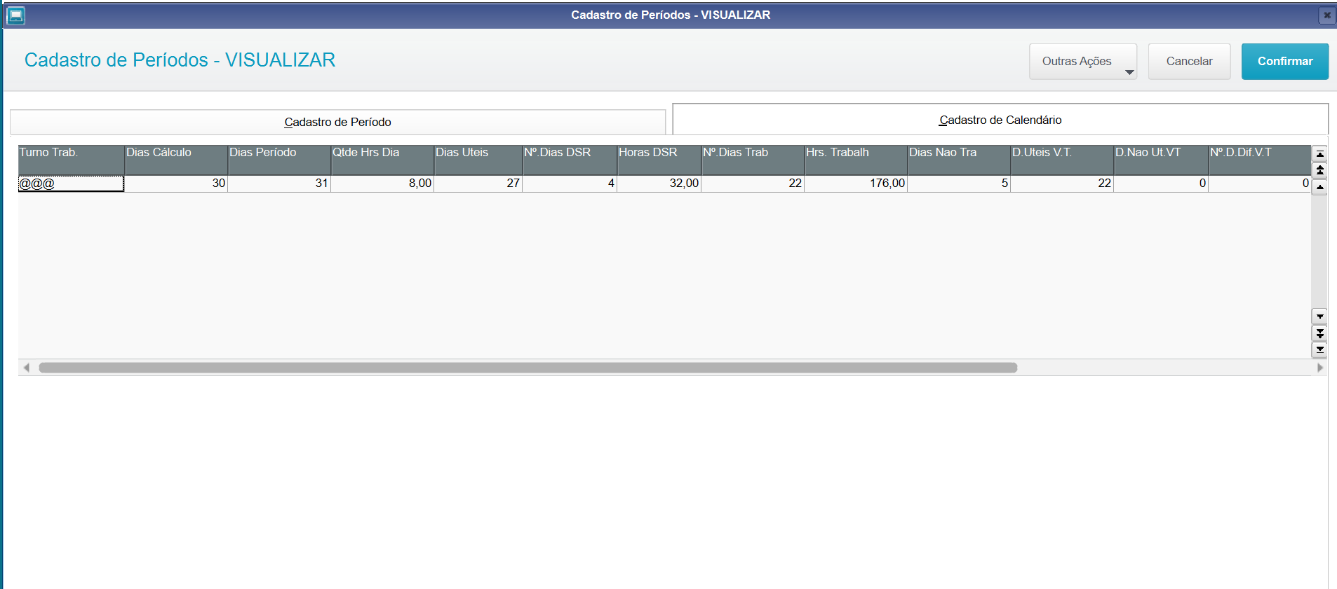 Rh Linha Protheus Gpe Como Configurar O Par Metro Mv Tpcalen