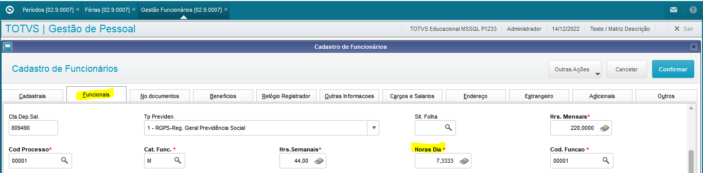 Rh Linha Protheus Gpe Como Conferir Faltas Do Funcionário Apresentadas No Cálculo De 2167