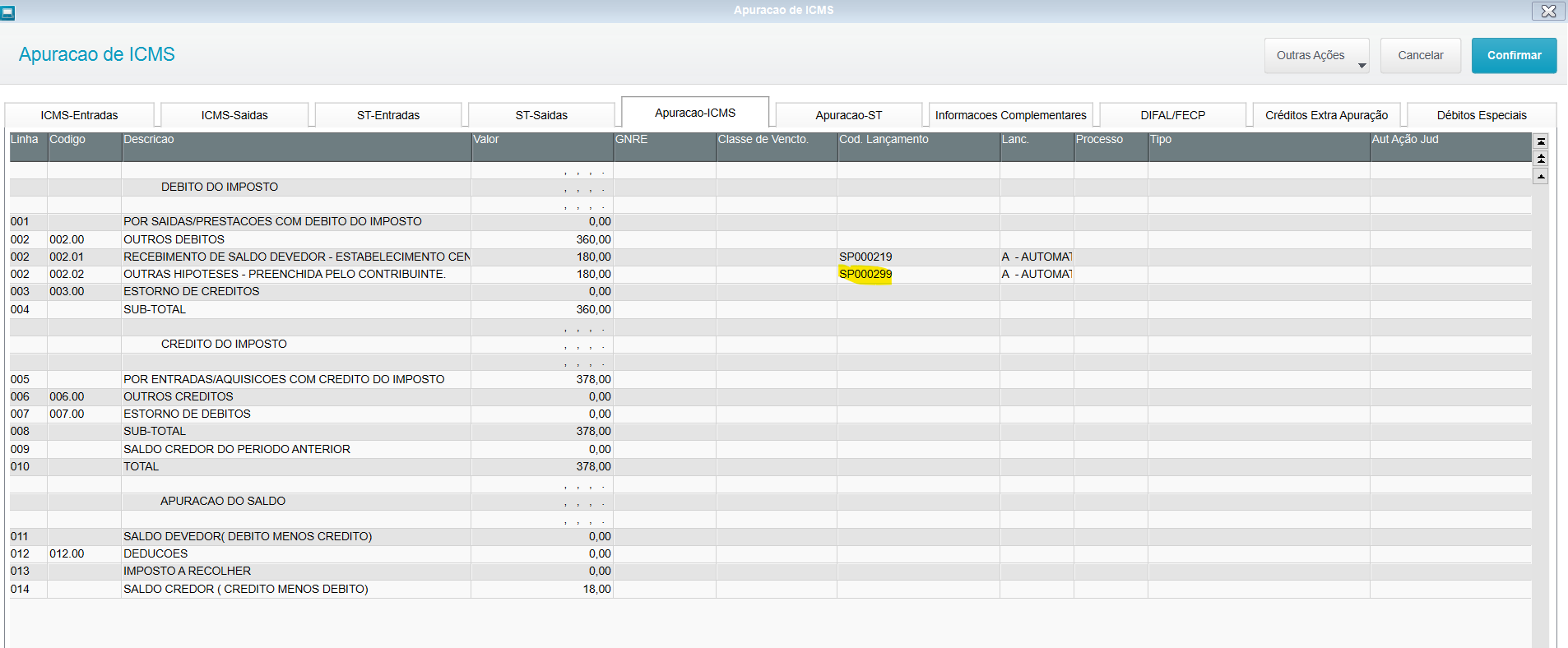 Cross Segmentos - Backoffice Protheus - FIS - Arq. Magnéticos - SPED ...