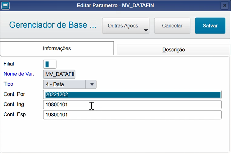 Cross Segmentos - Backoffice Linha Protheus - SIGAFIN - Utilização Dos ...