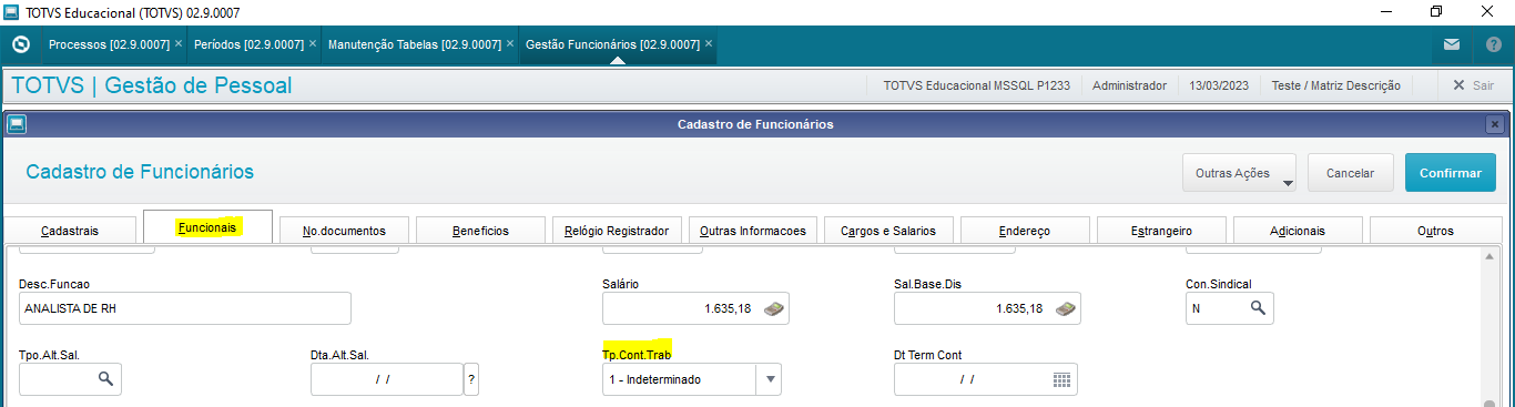 Rh Linha Protheus Gpe Como O Sistema Calcula O Fgts Na Folha De Pagamento Central De