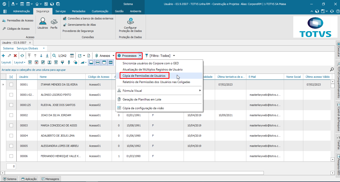 Framework - Framework RM - BD - RM Executor de Scripts – Central de  Atendimento TOTVS