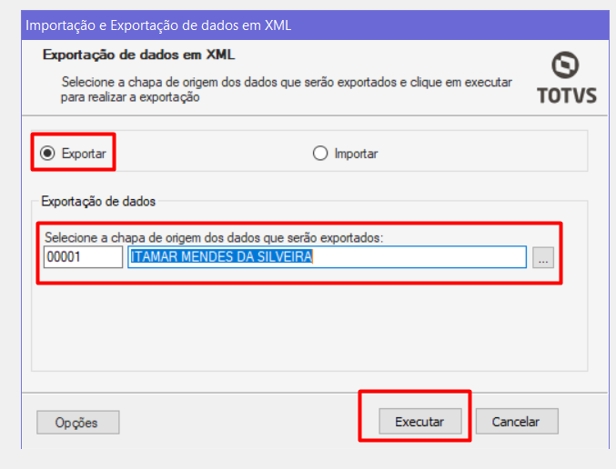 Rh Rm Pto Como Exportar Arquivo Xml Do Funcion Rio Do Ponto