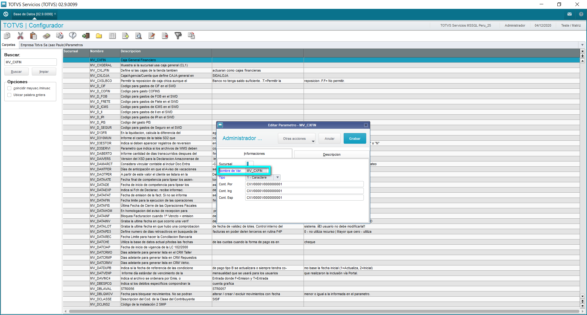 Cross Segmentos - TOTVS Backoffice (Línea Protheus) MI - Financiero ...