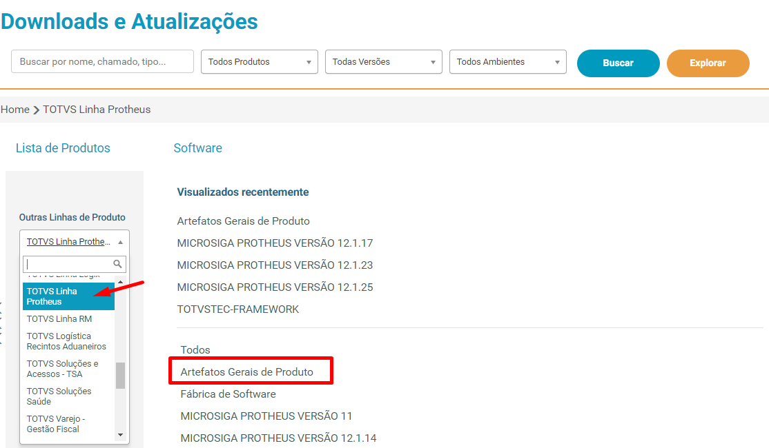 Rh Linha Protheus Portal Gch Como Atualizar Os Arquivos Do Portal Central De Atendimento 1018