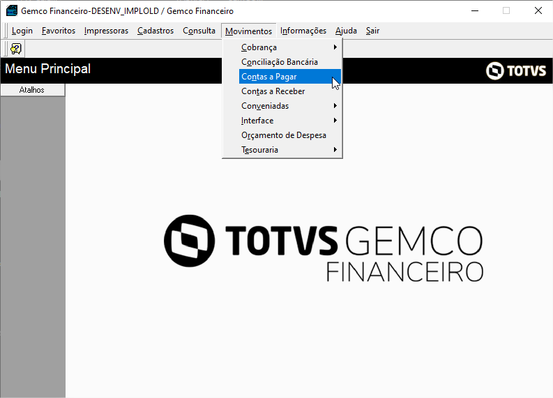 Ga Modular Financeiro Financeiro Contas A Pagar Encontro De Contas Central De