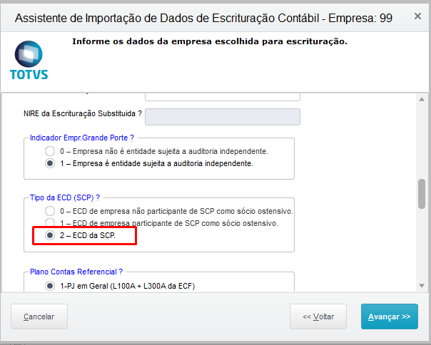 Cross Segmento - Backoffice Linha Protheus - SIGACTB - CTBS001 -  Documentação SCP e Sócio Ostensivo – Central de Atendimento TOTVS