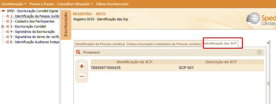 Cross Segmento - Backoffice Linha Protheus - SIGACTB - CTBS001 -  Documentação SCP e Sócio Ostensivo – Central de Atendimento TOTVS