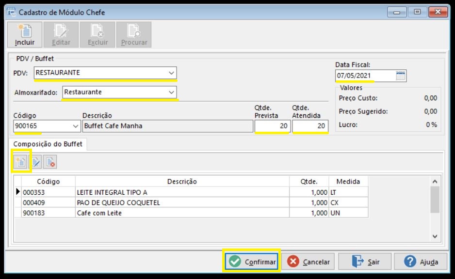 Hospitalidade - TOTVS Hospitalidade PDV (Linha Hotal) - PDVConfig ...