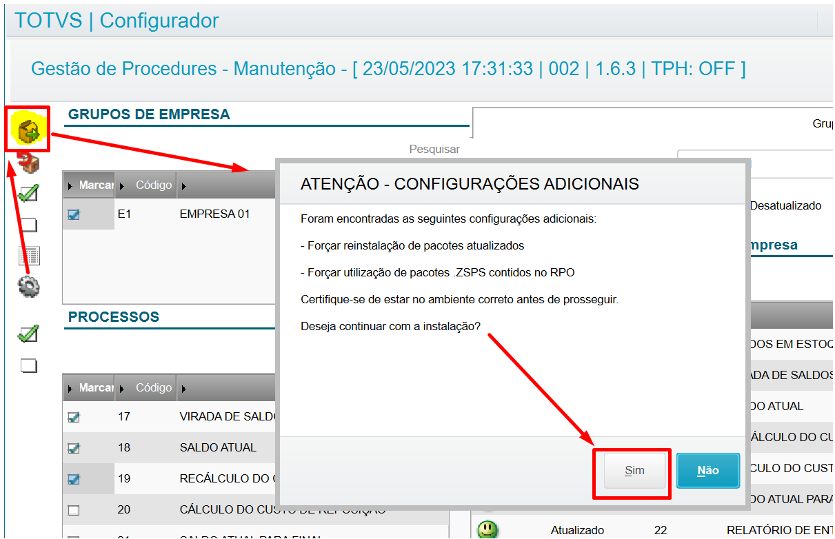 Cross Segmento Backoffice Linha Protheus Sigaest Procedure Desatualizada E Incompatível 7672