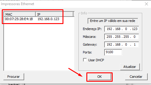 Totvs Food Service Pdv Configuração De Impressora Mp 4200 Th Online Central De 2810