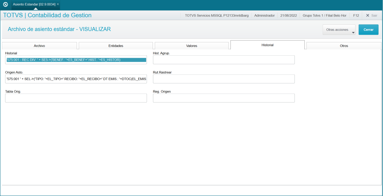 Cross Segmentos - TOTVS BackOffice (Línea Protheus) MI - Contabilidad ...