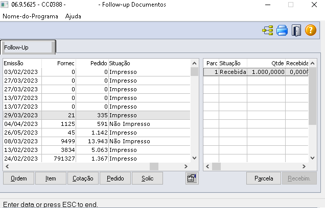 Cross Segmentos - Linha Datasul - MCC - Parametrização e