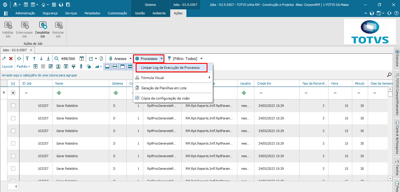 Framework - Framework RM - BD - RM Executor de Scripts – Central de  Atendimento TOTVS