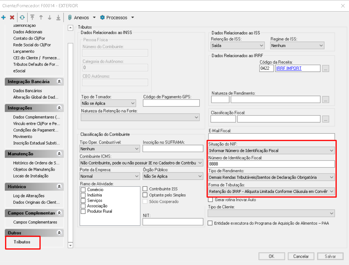 Cross Segmentos - Linha RM - Fis - EFD-Reinf - R-4020 - Valores de  Rendimentos Pagos a residentes ou Domiciliados no Exterior – Central de  Atendimento TOTVS