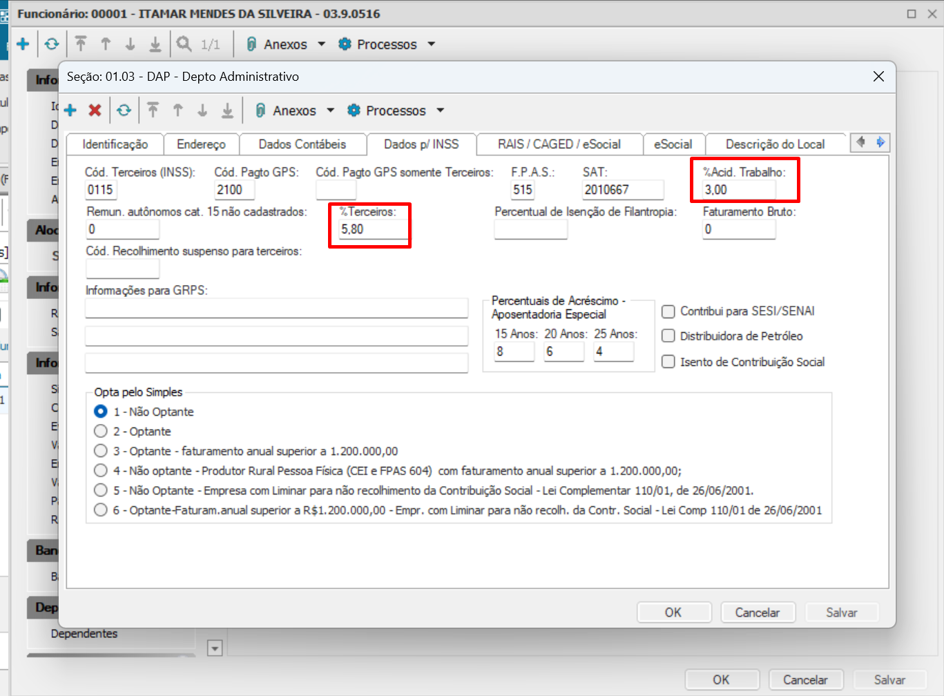 RH - RM - FOP - Geração do relatório de provisão FOPREL00182. 1 ...