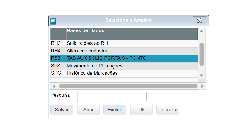 Rh Linha Protheus Meu Rh É Possível Gerar Um Relatório Com As Marcações Registradas Por 7222