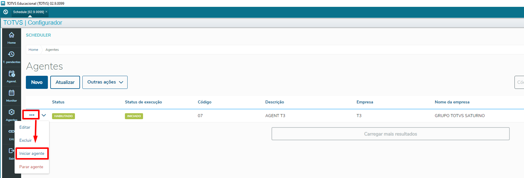 Rh Linha Protheus Pon Como Configurar O Schedule Da Rotina De