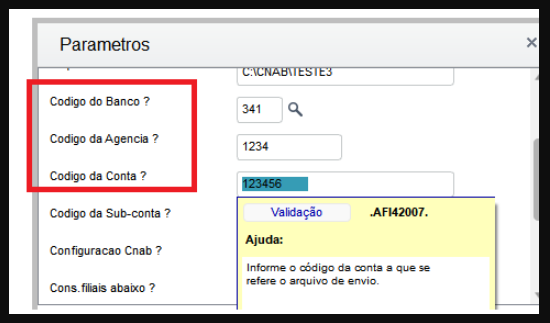 Cross Segmentos - Backoffice Linha Protheus - SIGAFIN - CNAB