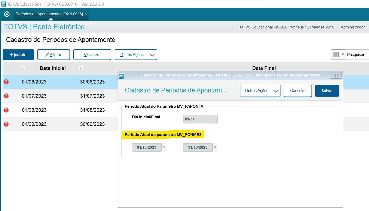 Rh Linha Protheus Meu Rh O Que Avaliar Quando Não é Apresentado O Espelho De Ponto Do 8359