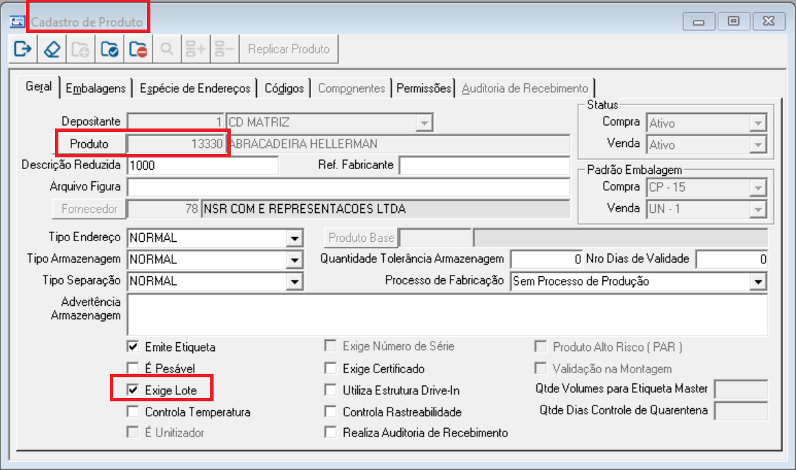 2 - WMS Parâmetro - Cadastro - Produto - Produto.png