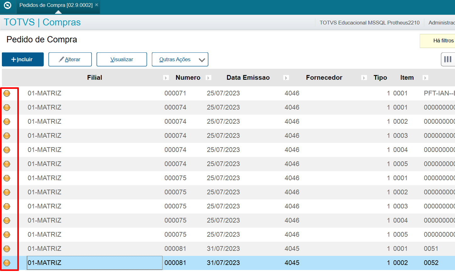 Cross Segmentos Totvs Backoffice Protheus Sigacom Mata Como