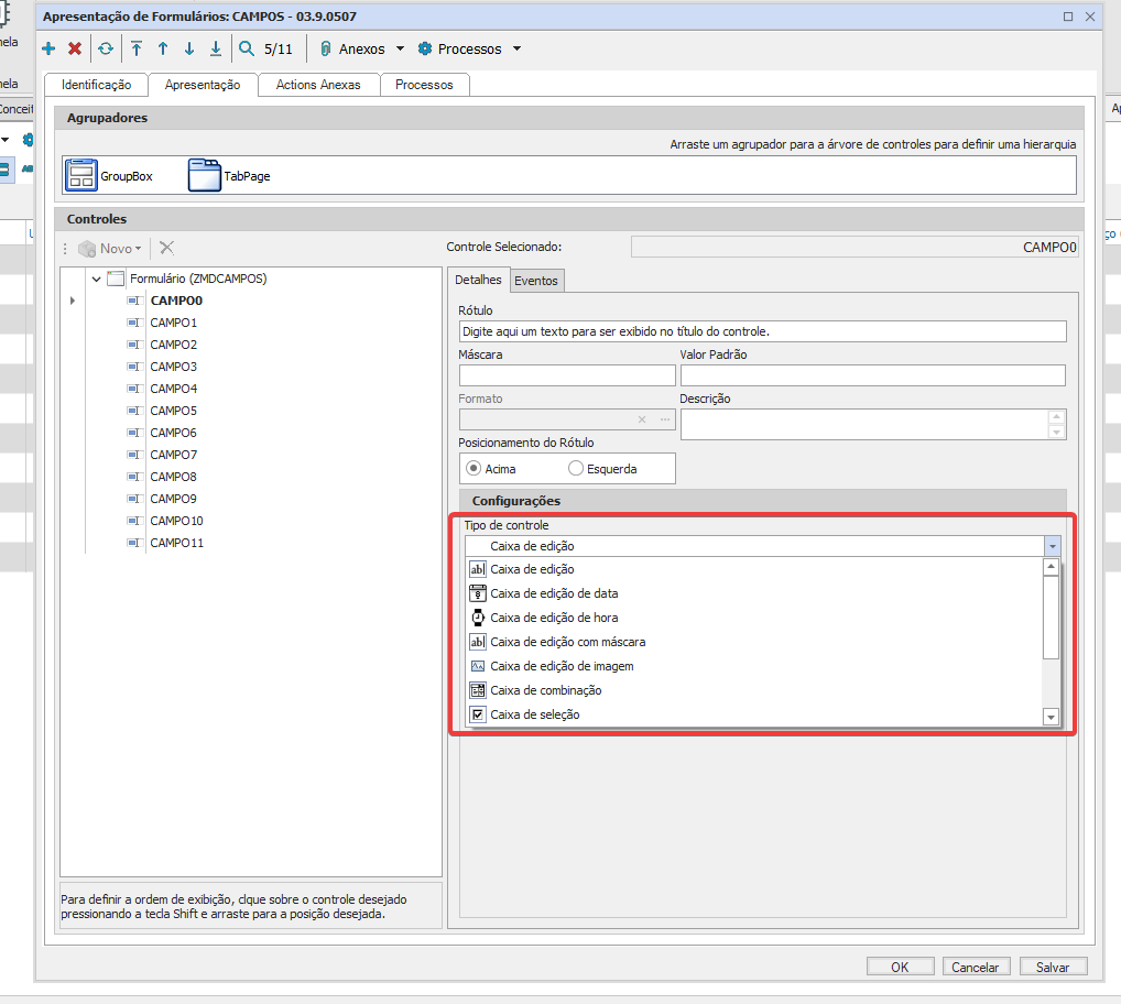 Cross Segmentos - Backoffice RM - Integração - Metadados - Tipos De ...