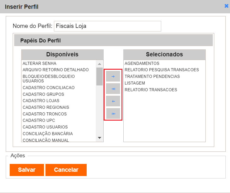 TT - RELATÓRIO - Gerenciamento de perfil e seus papéis – Central de ...