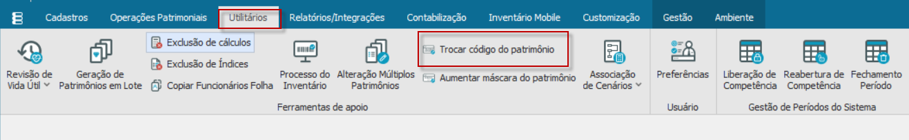 Cross Segmentos Backoffice Linha Rm Pat Altera O Do C Digo Do