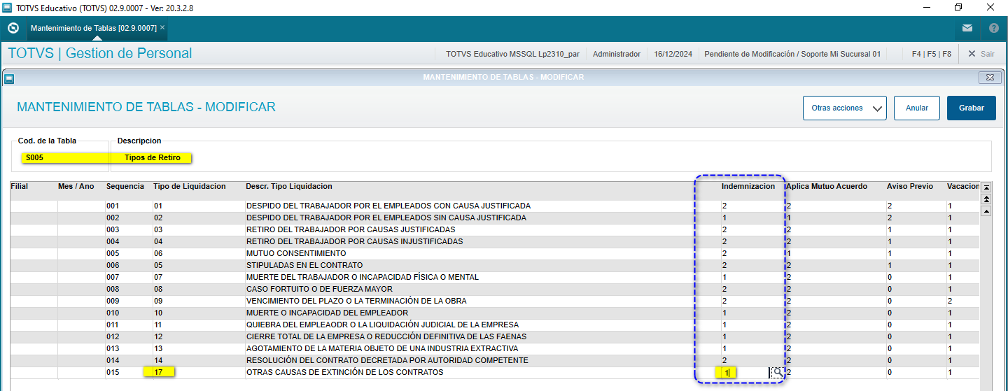 Totvs Rh Totvs Rh Linea Protheus Mi Gesti N De Personal Sigagpe Al Realizar El