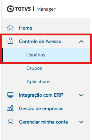 TOTVS MANAGER - Controle de acesso - Usuários.png