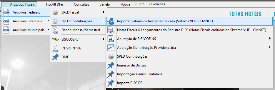 Hospitalidade - TOTVS Backoffice (Linha CMNET) - FF - Como