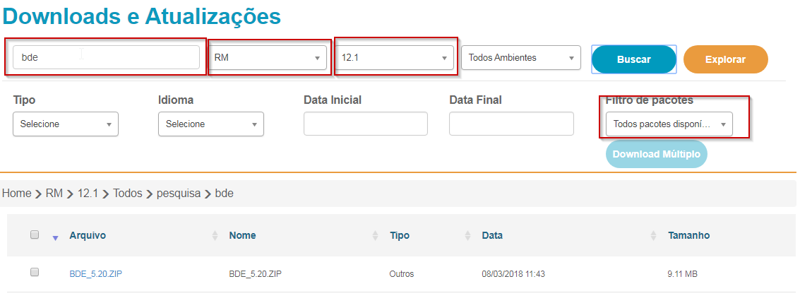 Configuração do BDE para uso do SISGEM