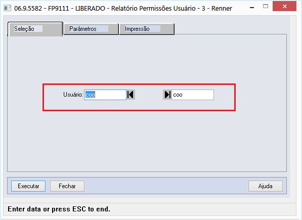 Rh Linha Datasul Mphcm Como Utilizar O Programa Relatório De Permissões Usuário Fp9111 6417