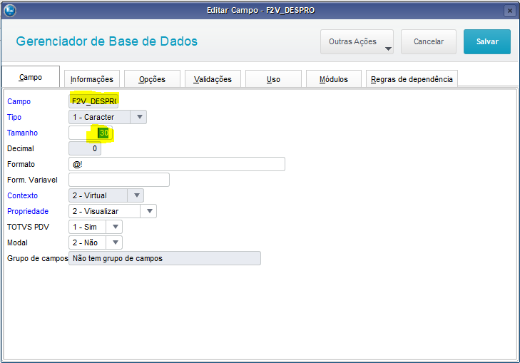 Cross Segmentos Backoffice Protheus FIS Arq Magnéticos Apuração