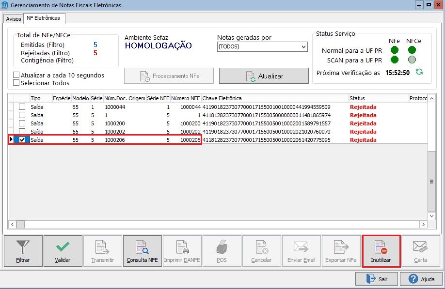 Hotelaria Totvs Backoffice Linha Cmnet Ff Como Inutilizar Uma Nf E Ou Nfce Central De