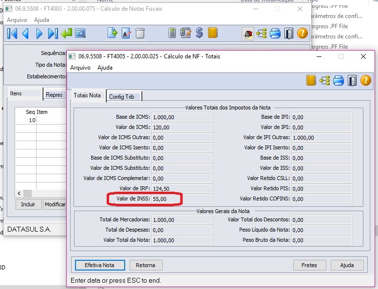 Cross Segmentos - Linha Datasul - MFT - Parametrizar A Dedução De Base ...