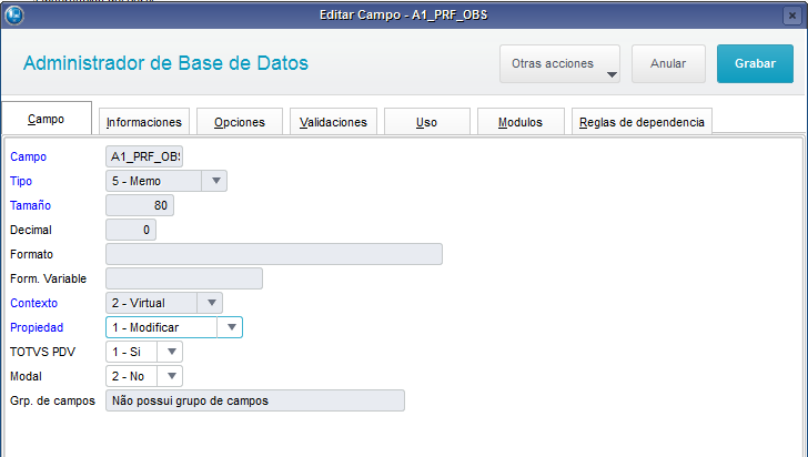 Cross Segmentos - TOTVS BackOffice (Línea Protheus) MI - Configurador ...