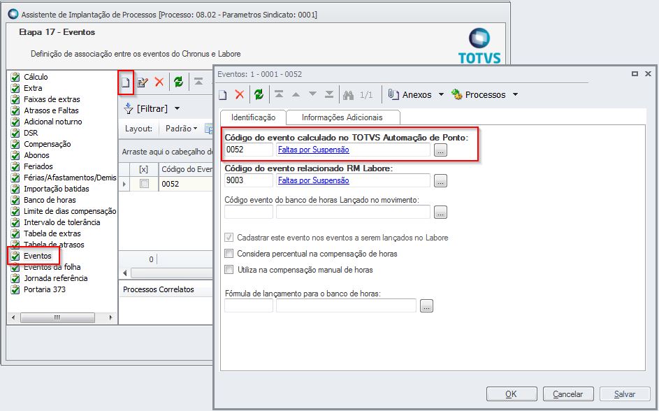 Totvs Rh Linha Rm Pto Como Calcular Ocorrências Customizadas Em Eventos Separados 8186