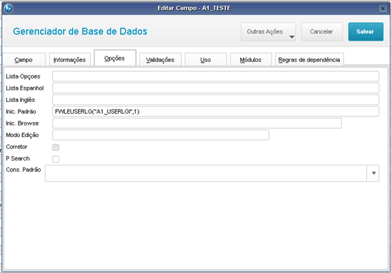 Cross Segmento - TOTVS Backoffice Linha Protheus - ADVPL - Função ...