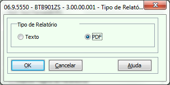 RH Linha Datasul MPE Como gerar cartão ponto em PDF Central de