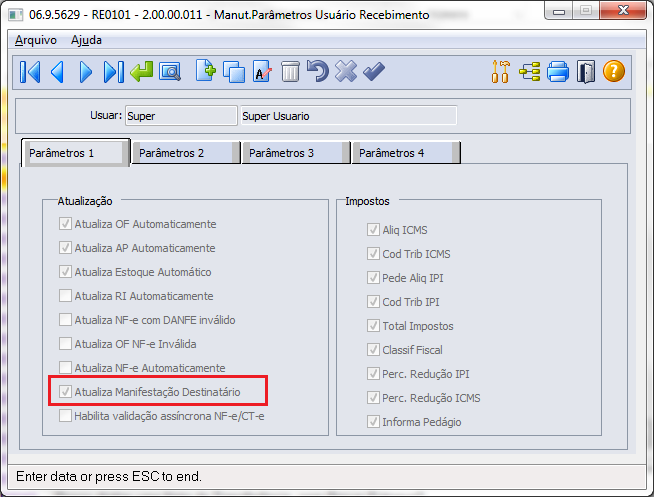 Cross Segmentos - Linha Datasul - MCC - Parametrização e