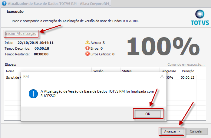 RM - SAU - Script Executor não abre – Central de Atendimento TOTVS