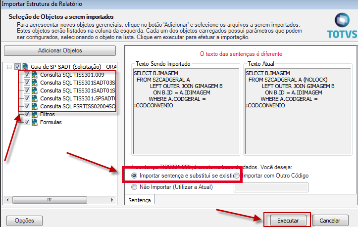 RM - SAU - Script Executor não abre – Central de Atendimento TOTVS