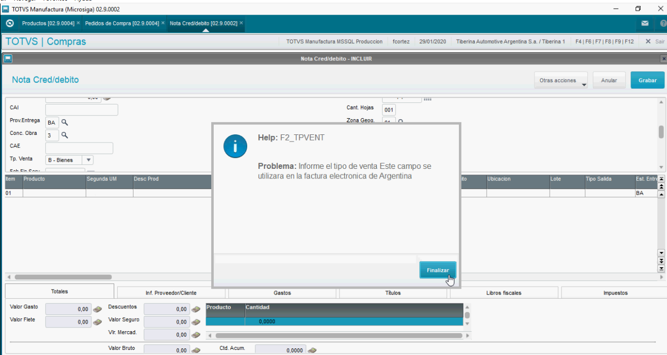 Cross Segmentos - TOTVS BackOffice (Línea Protheus) MI - Facturación ...