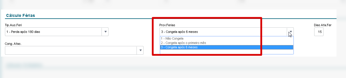 Rh Linha Protheus Gpe Definir Como Será Calculada A Provisão De Férias E 13º Durante Um 4112