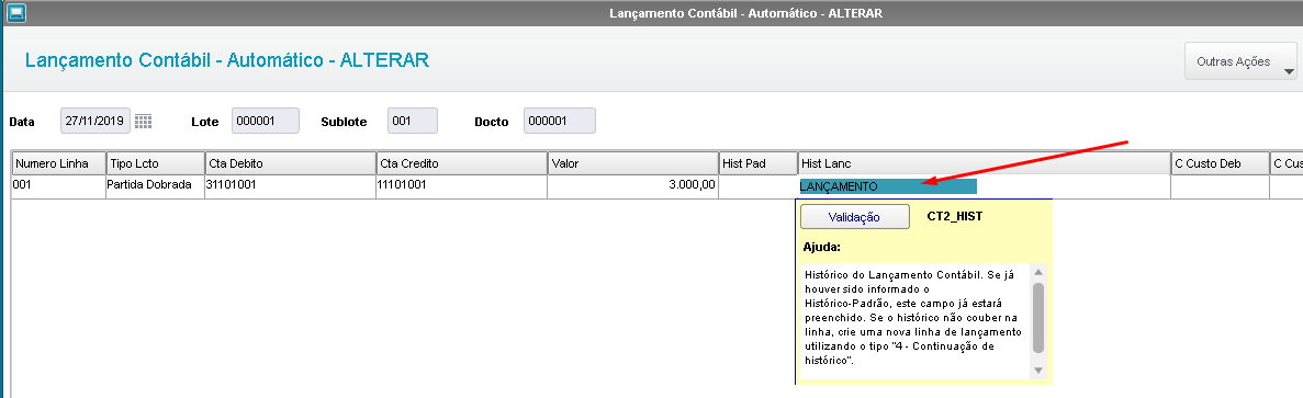 Cross Segmento - Backoffice Linha Protheus - SIGACTB - CTBS001