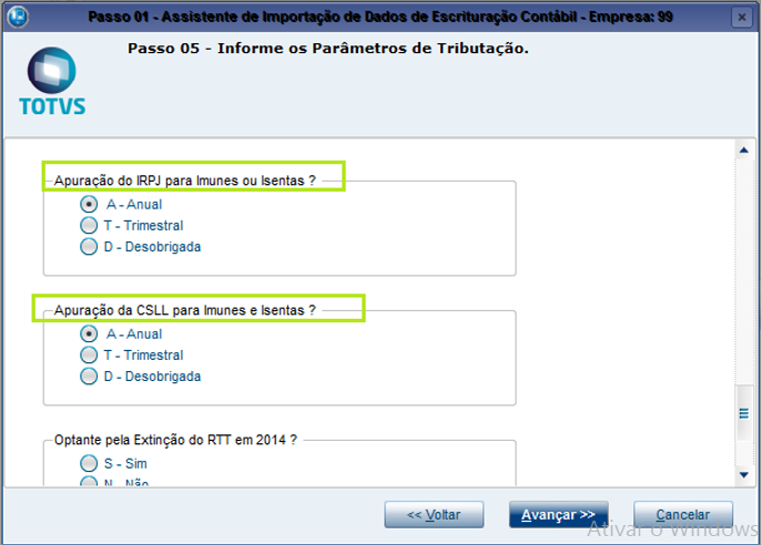 Cross Segmento - Backoffice Linha Protheus - SIGACTB - CTBS001