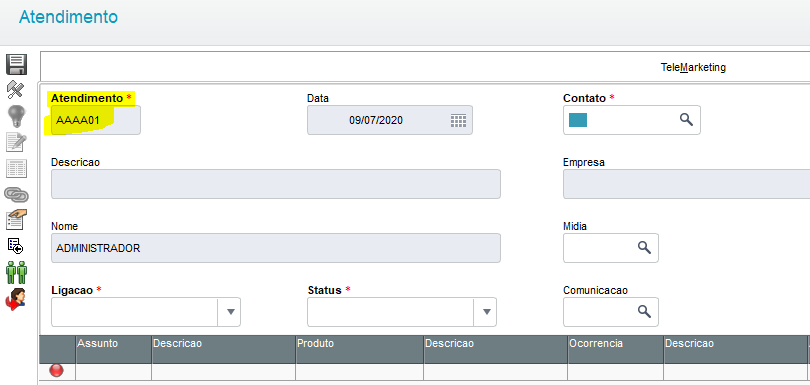 Cross Segmentos -TOTVS Backoffice (Linha Protheus)- SIGATMK ...